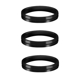 3 MISSION RINGS FOR BLACK NYLON SHAFT