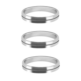 3 MISSION RINGS FOR GREY NYLON SHAFTS