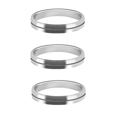 3 MISSION RINGS FOR GREY NYLON SHAFTS