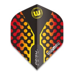 WINMAU ZETA RED/YELLOW FINS