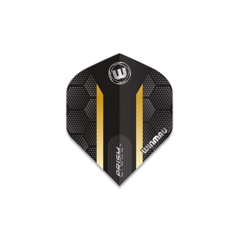 ALETTE WINMAU PRISM ALPHA NERO ORO