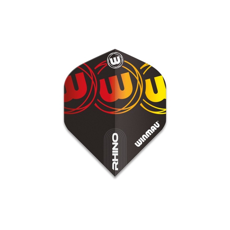 WINMAU RHINO FLOSSEN ROT GELB