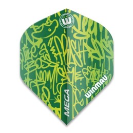 ALETTE WINMAU MEGA STANDARD VERDE