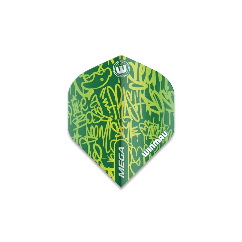 WINMAU MEGA STANDARD GREEN FINS