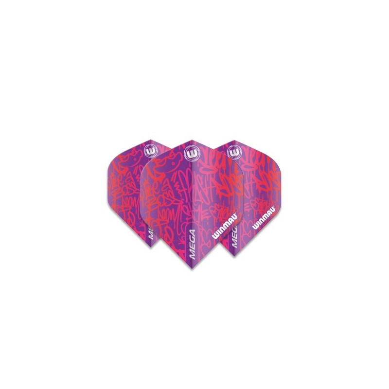 WINMAU MEGA STANDARD FINS FUCHSIA