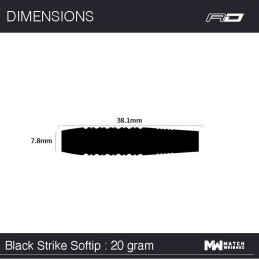 SOFT PETER WRIGHT BLACK STRIKE 20 GRAMMI