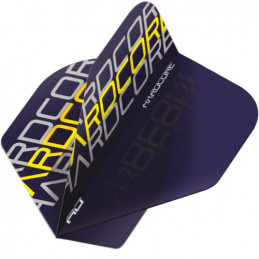 ALETTE HARDCORE XT YELLOW TRIPLE