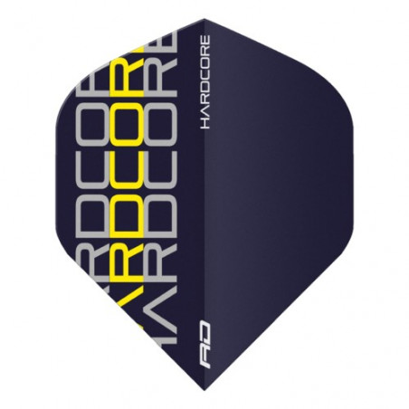 ALETTE HARDCORE XT YELLOW TRIPLE
