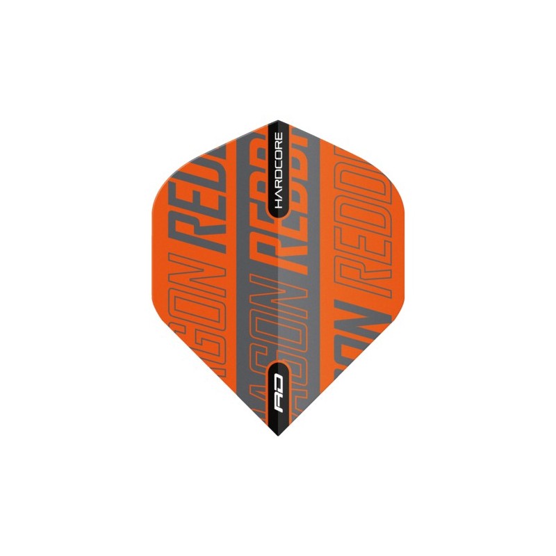 HARDCORE XT ORANGE/GREY FINS
