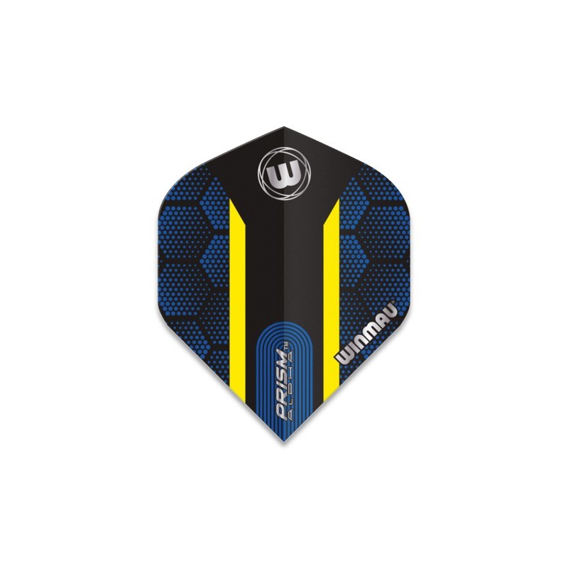 WINMAU PRISM ALPHA FINS BLUE / YELLOW