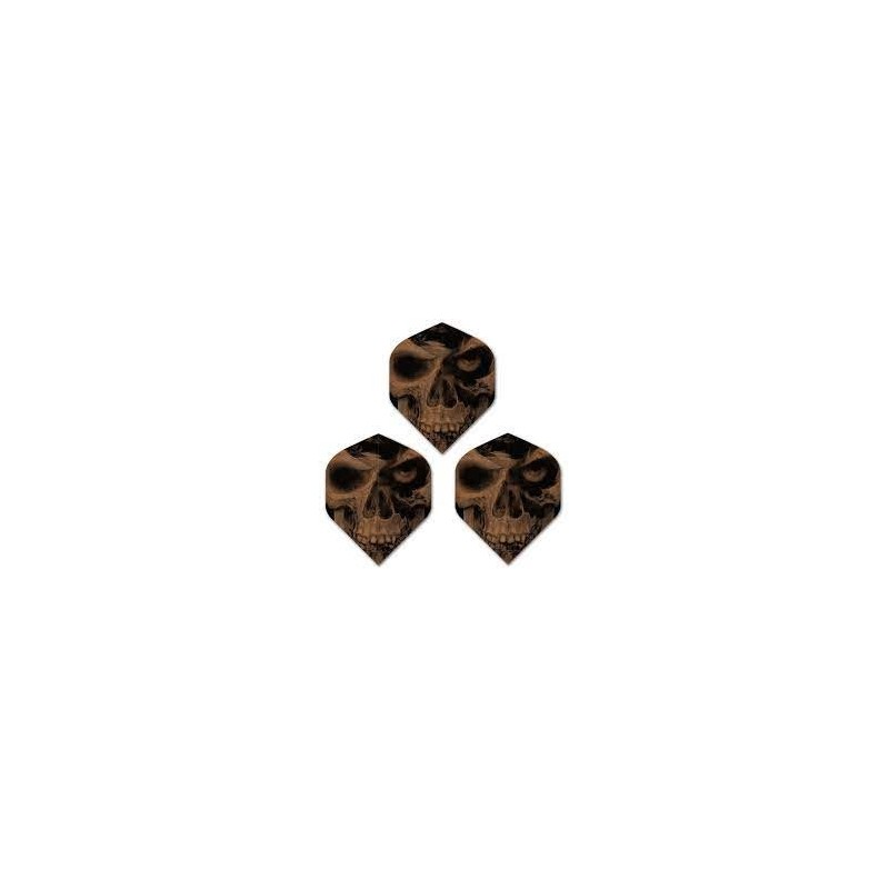ALETTE DESIGNA Kupfer - Totenkopf mit Axt