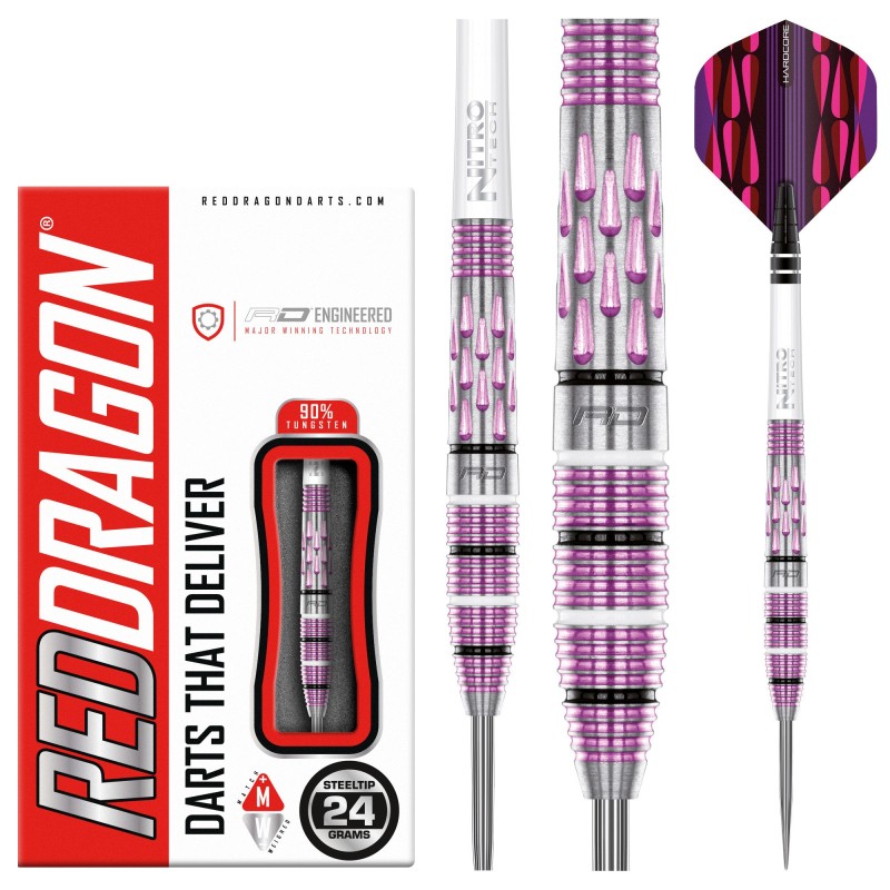 STEEL RED DRAGON ARTURA PINK 24 GRAMMI