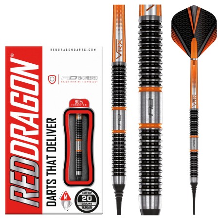 RED DRAGON AMBERJACK18 SOFT DARTS 20 GRAMS