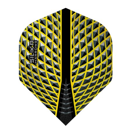 SET ALETTE HARROWS YELLOW SILICONE