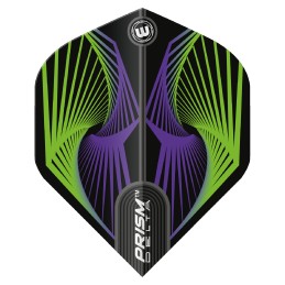 ALETTE WINMAU PRISM DELTA WAWE VERDE/VIOLA