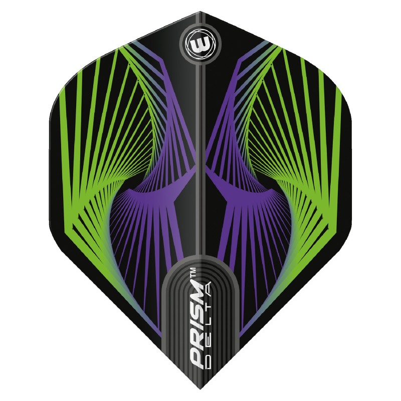 ALETTE WINMAU PRISM DELTA WAWE VERDE/VIOLA