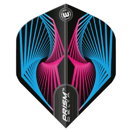 ALETTE WINMAU PRISM DELTA WAWE BLU/ROSA