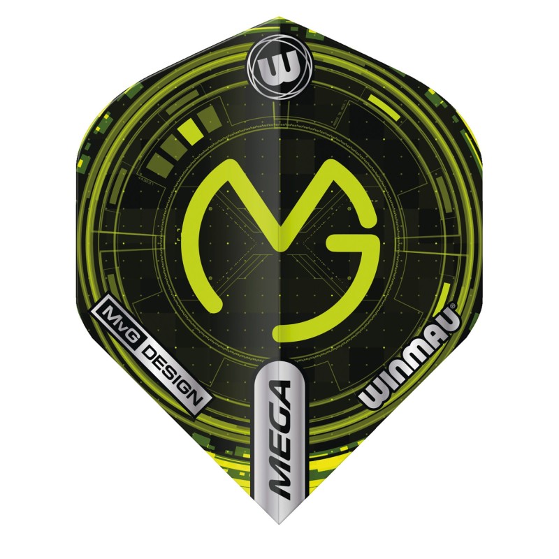 ALETTE WINMAU MVG BLACK/GREEN