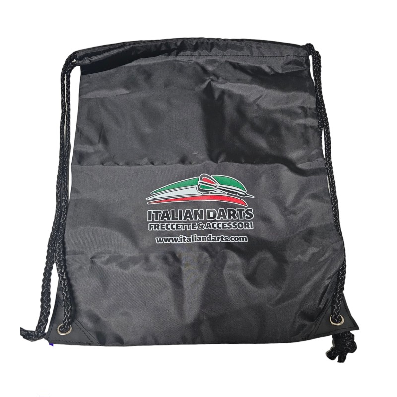 BLACK ITALIAN DARTS BAG