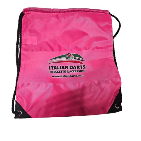 ITALIENISCHE DARTTASCHE FUCHSIA