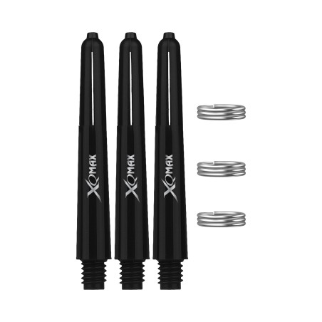 XQMAX PVC 35MM BLACK SHAFTS