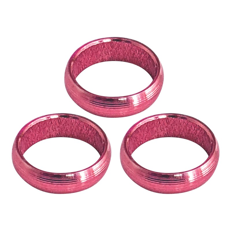 3 XQMAX RINGS FOR PINK NYLON SHAFTS