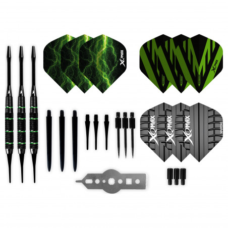 XQMAX 16 GRAM SOFT BRASS DART SET