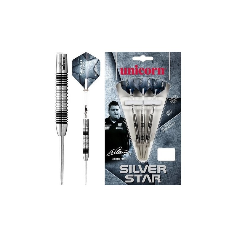 3er-Set Steel Unicorn Darts Michael Smith, 22 Gramm