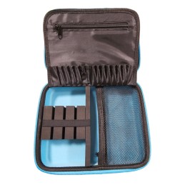 PLYMOUTH GROSSES HARTCASE SCHWARZ/HELLBLAU