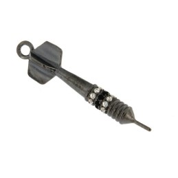 DART-ANHÄNGER MIT FARBIGEM ZIRKONIA