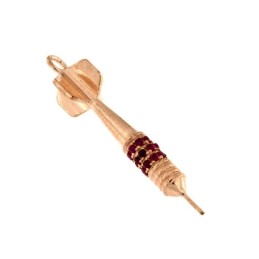 DART HANGING WITH COLORED ZIRCONIA