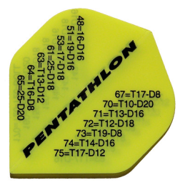 PENTATHLON- SET ALETTE CON...
