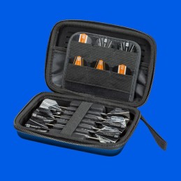 TAKOMA XL BLAUER DART-KOFFER