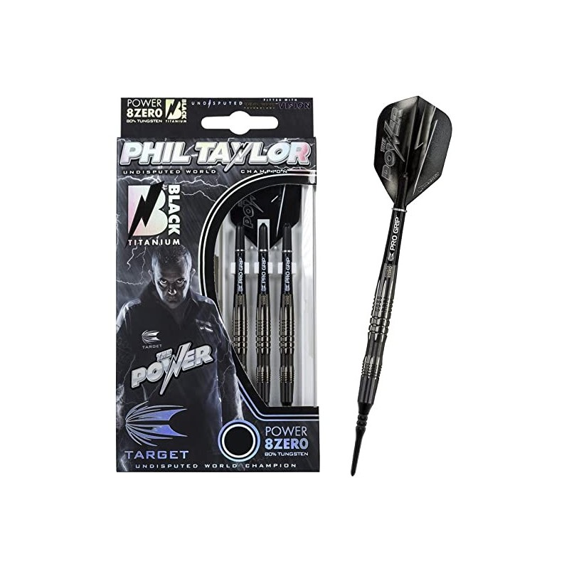 TARGET DARRIL FITTON "DAZZLER" 20G DARTS SET.