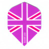 SET 3 ALETTE RAW100 UNION JACK PINK