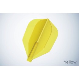 SET 3 ALETTE FIT FLIGHT SHAPE AIR GIALLO