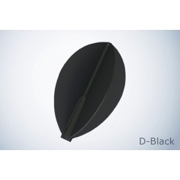 3er-Set Cosmo Fit-Flight Flossen Black Drop