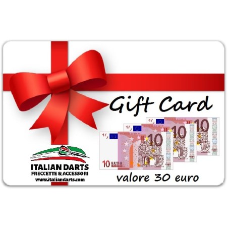 BUONO REGALO DA 30 EURO