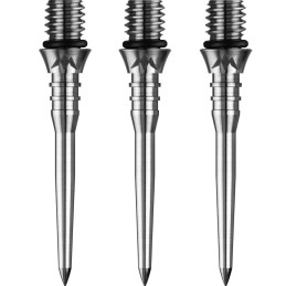MISSION CONVERSION SILVER 26MM KNURLED BITS
