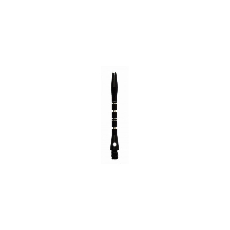 45MM BLACK ALUMINUM TEMPLES