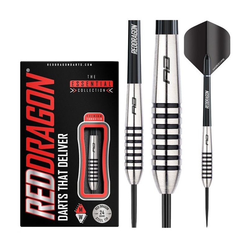 STAHL RED DRAGON FURY2 DARTS - 23 GRAMM