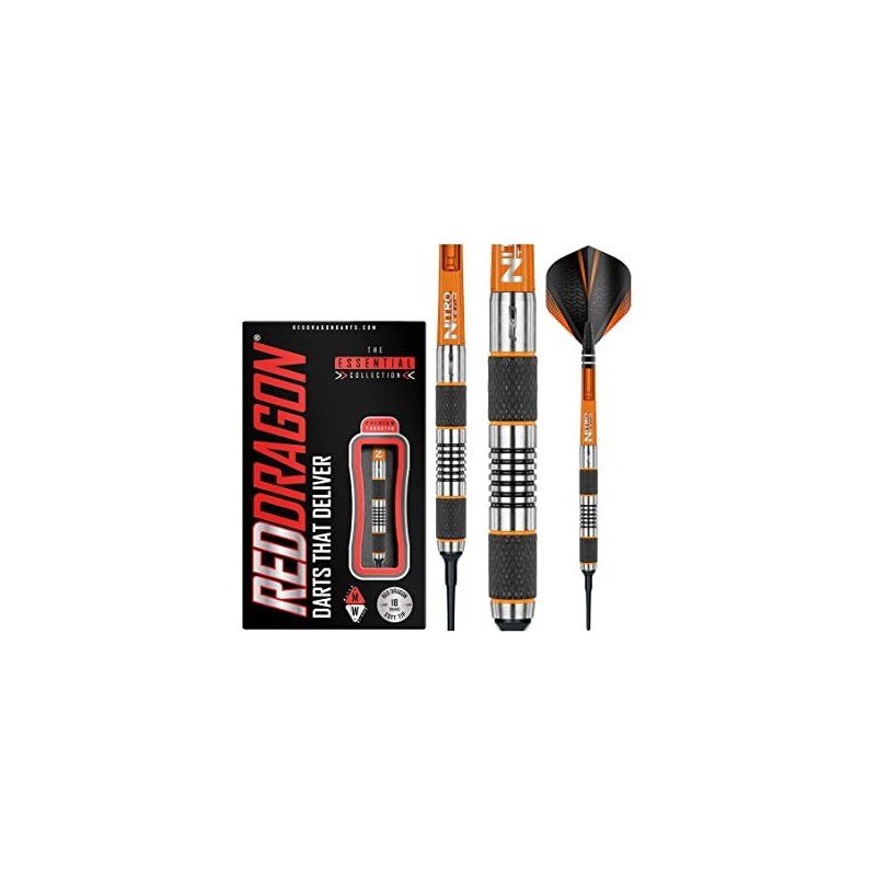 SOFT RED DRAGON AMBERJACK1 DARTS 18 GRAMS