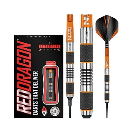 SOFT RED DRAGON AMBERJACK1 DARTS 18 GRAMS