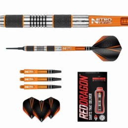 SOFT RED DRAGON AMBERJACK1 DARTS 18 GRAMS
