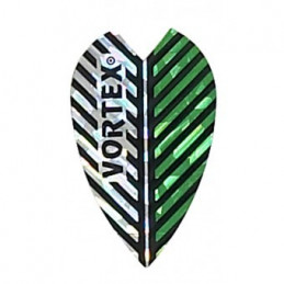 ALETTE  VORTEX 75 MICRON SILVER/GREEN