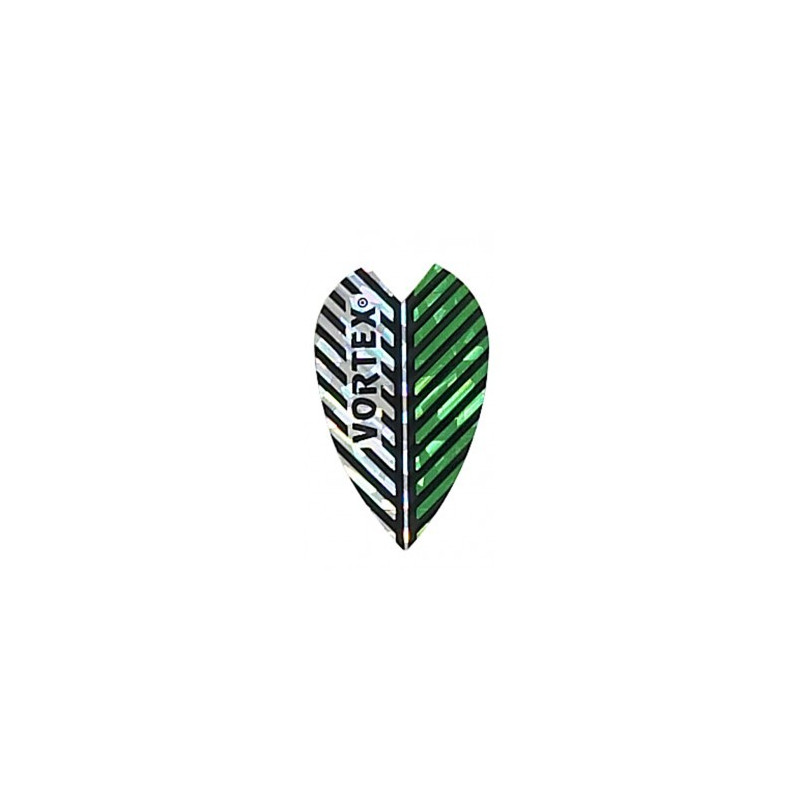 ALETTE VORTEX 75 MICRON SILVER/GREEN ALETTE VORTEX 75 MICRON SILVER/GREEN