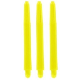 35MM FLUORESCENT YELLOW NYLON SHORT TEMPLES