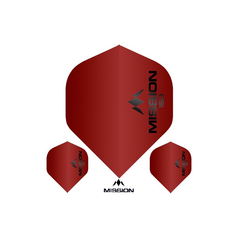 ALETTE MISSION LOGO 100 MIKRON SILBER