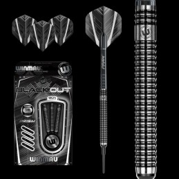 SET 3 FRECCETTE WINMAU BLACK OUT 18 GRAMMI