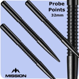 PUNTE DA STEEL MISSION PROBE V2 32MM BLACK